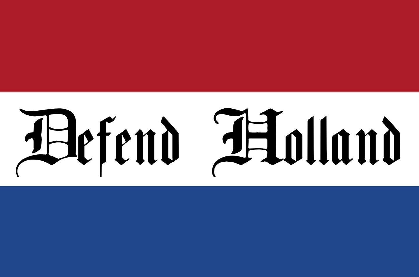 Defend Holland Sticker
