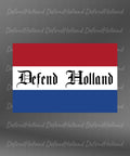 Defend Holland sticker