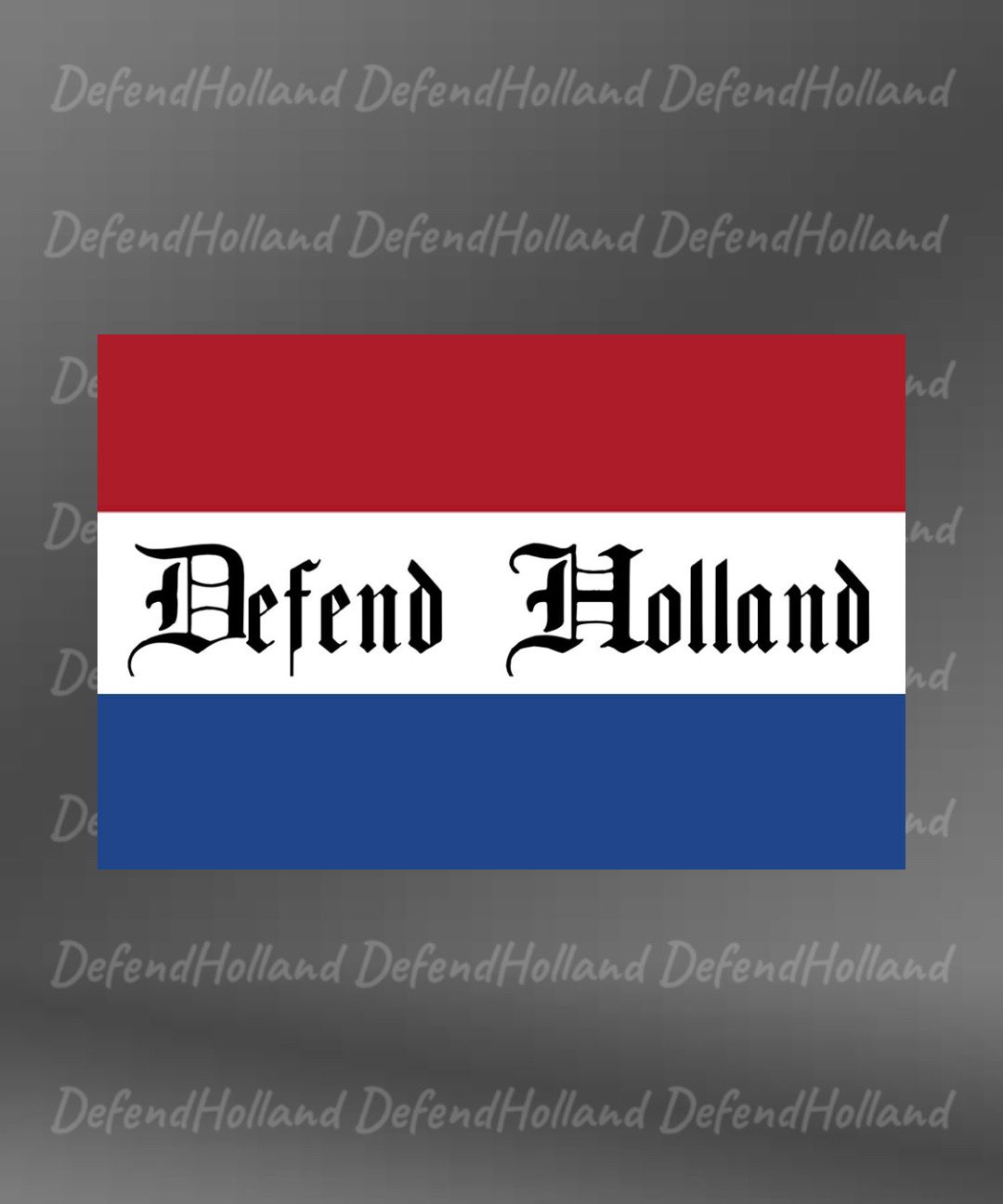 Defend Holland sticker